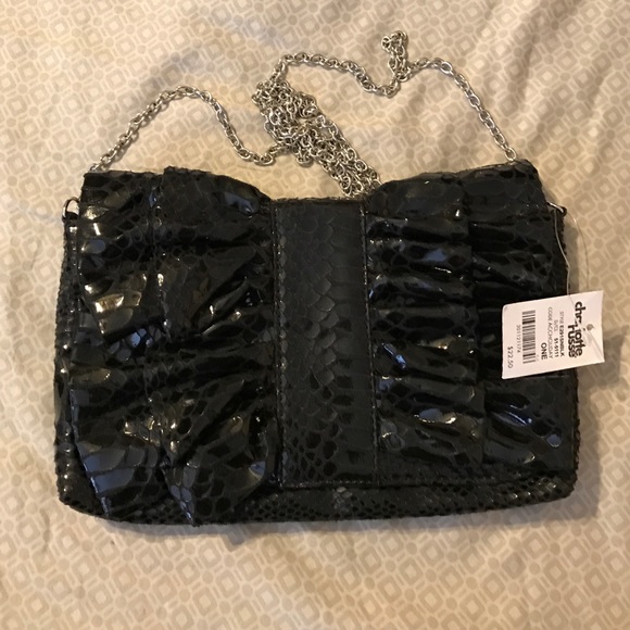 Black Clutch Charlotte Russe OS