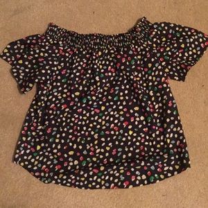 NWT j crew off the shoulder blouse