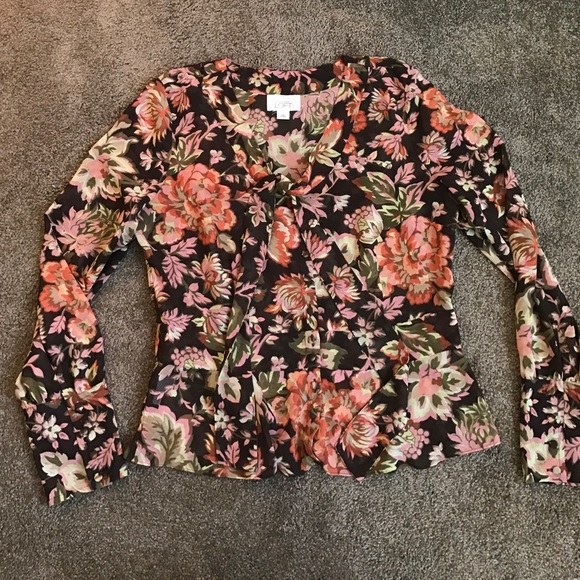 Ann Taylor LOFT buttoned-down blouse