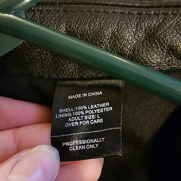 NWOT Leather Jacket - Picture 3 of 3