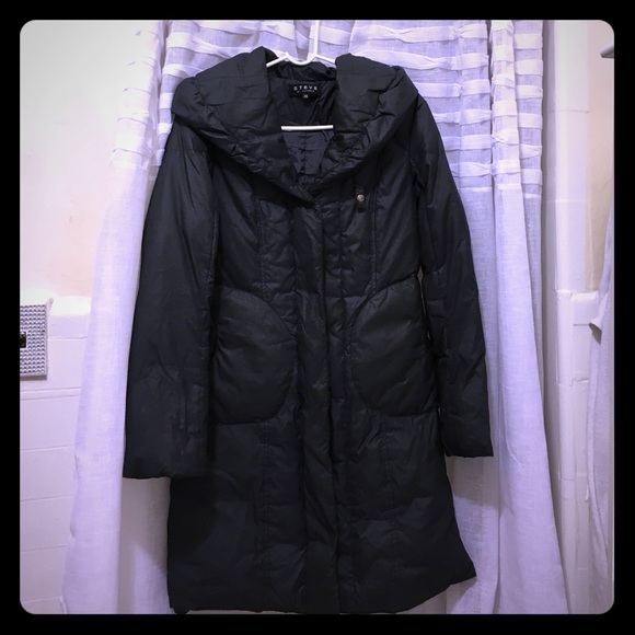 Steve by Searle XS winter coat in Dark Grey