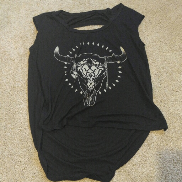 Pac Sun, open back shirt