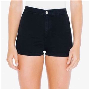 American apparel easy jeans shorts