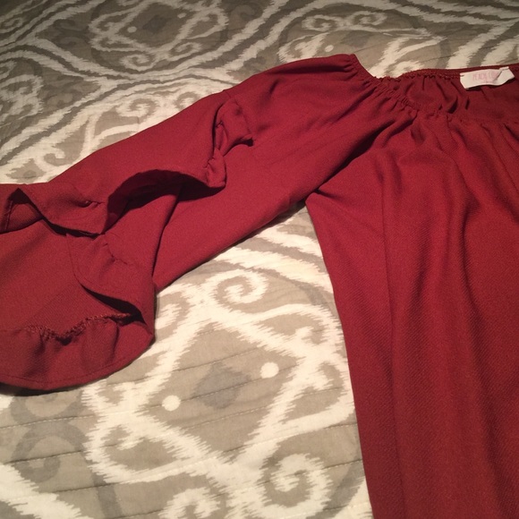 Rust blouse - Picture 2 of 3