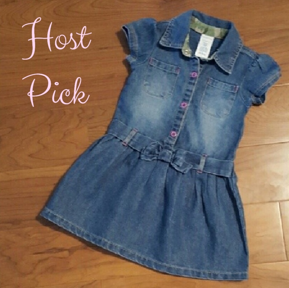 HOST PICK!!! 3T adorable Jean Dress