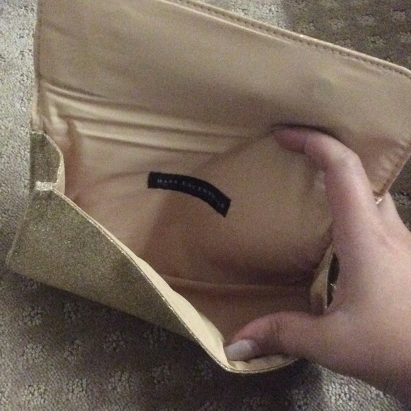 Gold Glitter Clutch - Picture 2 of 2