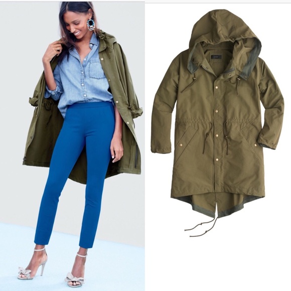 J. Crew Jackets & Blazers - J. Crew Fishtail Anorak