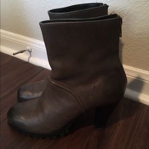Lola Cruz leather booties