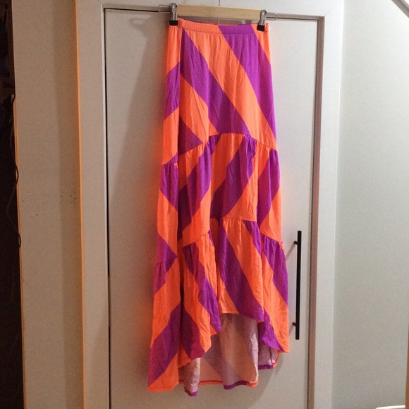 Lilly Pulitzer hi-low maxi skirt