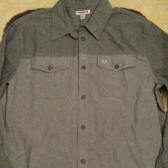 true religion button up shirts