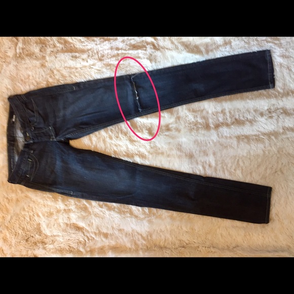 William Rast Jerri Ultra Skinny Cut *RIPPED* - Picture 2 of 3