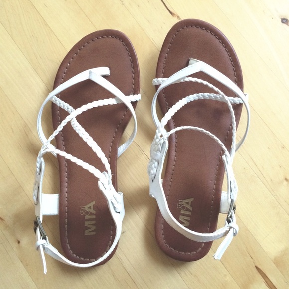 MIA Adriana braided strappy sandals