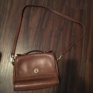 Vintage Coach leather purse