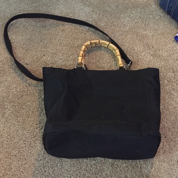Bamboo Handled Bag - image 1