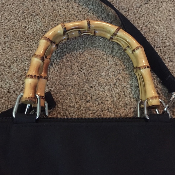 Bamboo Handled Bag - image 2
