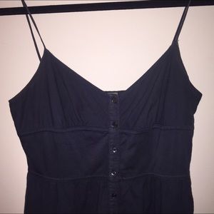 James Perse navy cotton dress