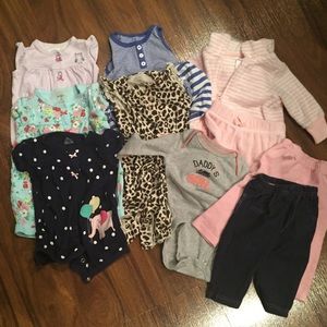 Baby Girls Size 3 month lot