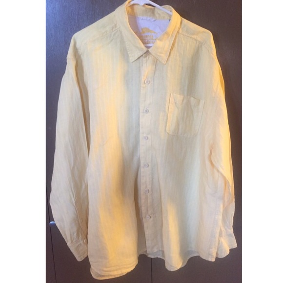 tommy bahama white linen shirt