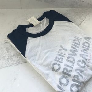 [NWT] Obey Baseball T-shirt