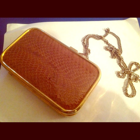 Metal shoulder bag very small