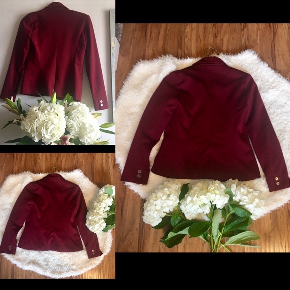 Forever 21 Burgundy Blazer - Picture 4 of 4
