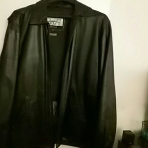 Mens leather jacket Size XL