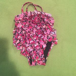 Baby Gap ruffled one piece bathing suit