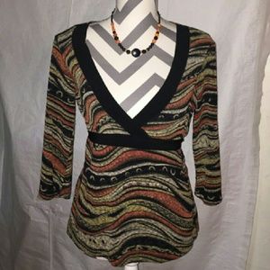 Beautiful  V-Cut Blouse