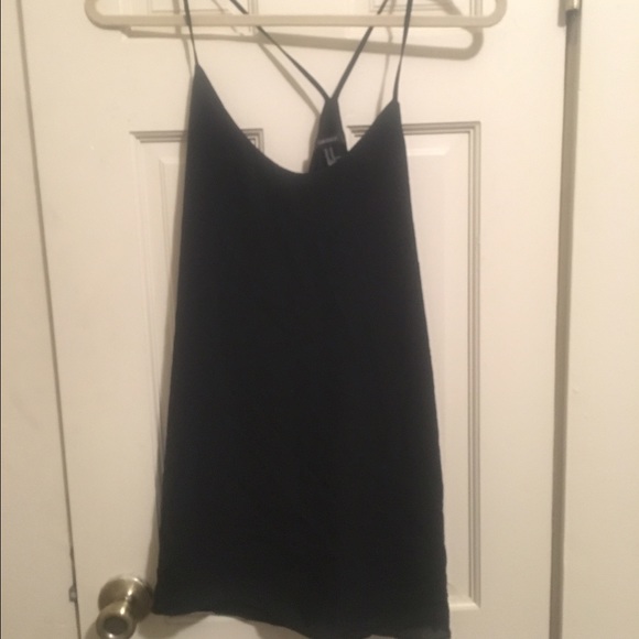 Black shift dress