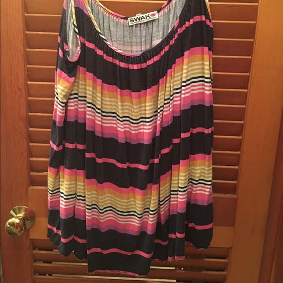 SWAK flowy jersey tank