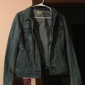 Jean Jacket Distressed