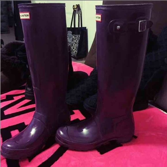 Hunter Wellington Boot Size 8
