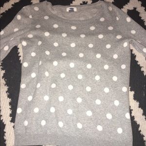 POKA DOT SWEATER SHIRT