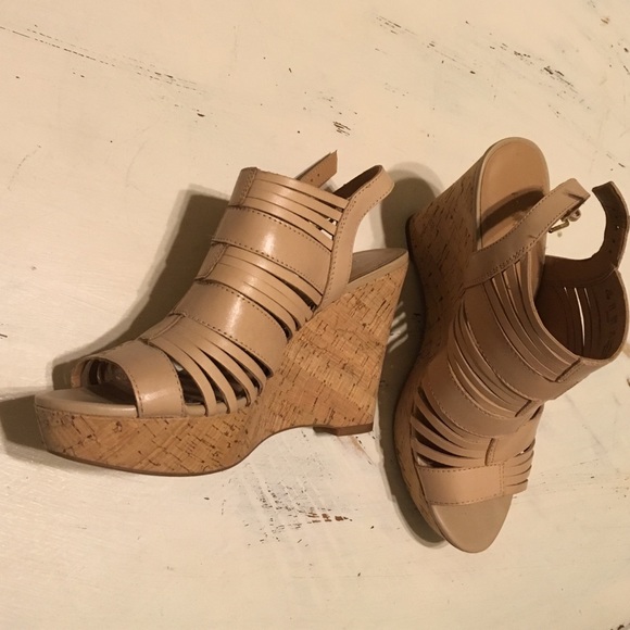 Nude Franco Sarto Wedges
