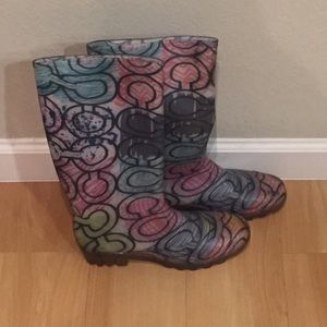Authentic Coach Rainboots
