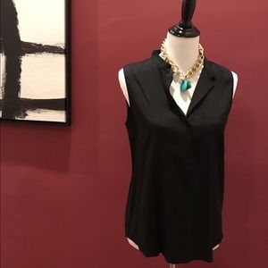 Theory silk blouse