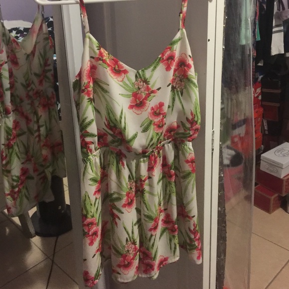 Palm Tree Romper