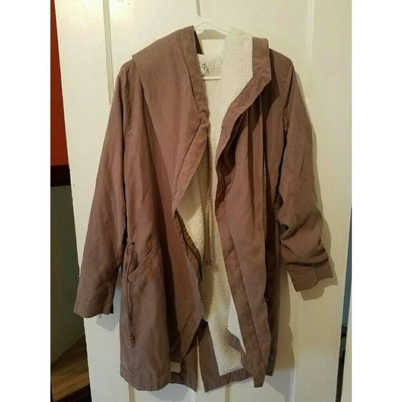 Tan parka