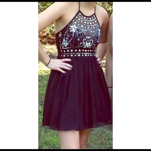 Black homecoming/formal/prom dress