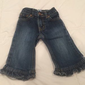 Girls 6-9 month jeans