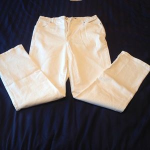 White jeans, size 12