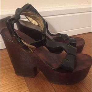 Authentic Giuseppe Zanotti Patent Leather Platform