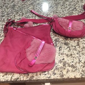 Ugh Brand Bag w/ Matching Wristlet