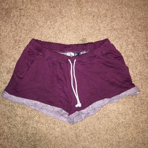 H&M comfy sweat shorts