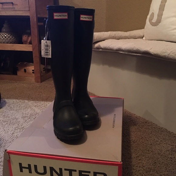 Black Hunter Boots