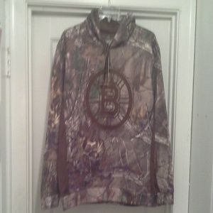NWOT  Official NHL Boston Bruins Camo Hoodie