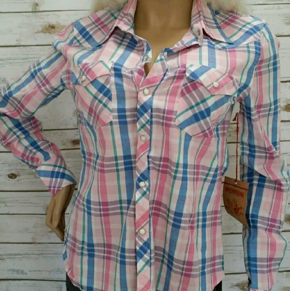 TRUE RELIGION LONG SLEEVE BUTTON DOWN SHIRT