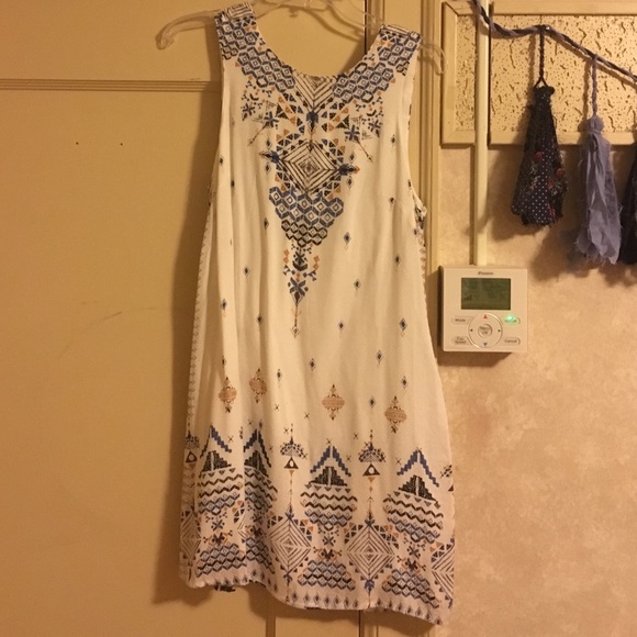 Pattern Aztec dress