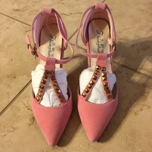 Elegant Pink High Heels