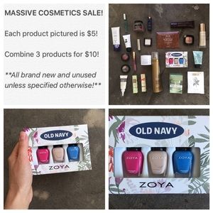 Set of 3 nail polishes